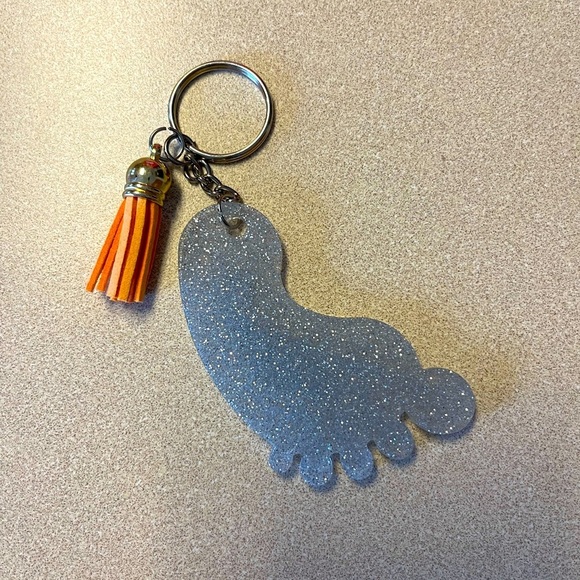 Hand Crafted Other - 🎉🎉HP🎉🎉 Handmade Baby Foot Keychain